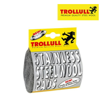 【德國Trollull】專業不鏽鋼絲絨 細00-2入裝 TRL725702