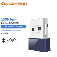 Mini WiFi USB Adapter 150Mbps Bluetooth 4.0 Dongle 2.4GHz Wifi Usb For PC Desktop Laptop Nano Network Card Wireless Receiver