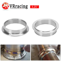3.25 Inch 83mm V-Band Clamp Flange Male and Female Flange Turbo Downpipe Wastegate V-band Turbo Exhaust Pipes Car Accessories