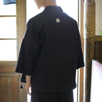 日式和服 休閒漢裝 日系復古和風居家日式和服男棉麻開衫kimono寬鬆薄款外套羽織道袍『wl2014』