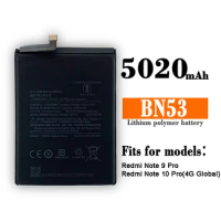 New BN53 Battery for Xiaomi Redmi Note 10 Pro Global / Redmi Note 9 Pro Global Replacement Battery 4920mAh + FREE TOOLS