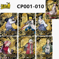 Kayou CP Card 1~10 Series Naruto Hatake Kakashi Namikaze Minato Christmas Birthday Gift Game Toys Rare Bronzing Collection Cards