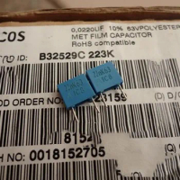 Film capacitor 0.022UF63V 22N63V 223/63V foot distance 5mm