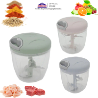 EOTIA Blender Bumbu Tangan/Blender Tarik Manual/Speedy Chopper Multifungsi/Alat Penggiling Daging Ba