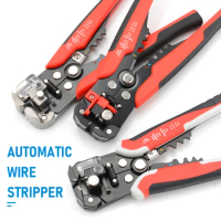 Professional Electrician Wire Tool Cable Wire Stripper Cutter Crimper Automatic Multifunctional Crimping Stripping Plier Tools