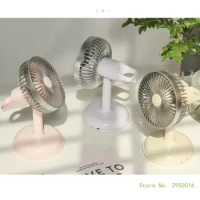 Retro Style USB Desktop Fan Without Battery Personal Small Table Air Circulator Fan USB Desk Fan for Indoor Outdoor