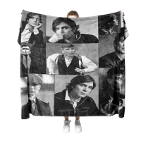 Aertemisi Cillian Murphy Tommy Shelby Photo Collage Pet Blanket for Small Medium Large Dog Cat Puppy Kitten Couch Sofa Bed