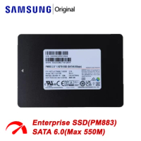 SAMSUNG PM883 SATA 6.0 Enterprise SSD 240GB 480GB 960GB 1.92TB 3.84TB 7.68TB Internal Solid State Disk Hard Disk HDD For Server