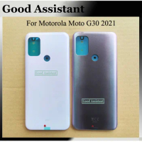 6.5 inch For Motorola Moto G30 2021 Back Battery Cover Door Housing case Rear Cover parts Replacement