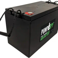 PumpSpy 12V 100 Ah Maintenance Free AGM Deep Cycle Battery