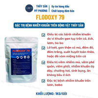 FLODOXY 79 ĐẶC TRỊ BỆNH NHIỄM KHUẨN TRÊN ĐỘNG VẬT THỦY SẢN FLODOXY 79