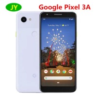 Original Google Pixel 3A 3a Mobile Phone 4G LTE 4GB RAM 64GB ROM 5.6 inch Snapdragon 670 Octa Core 12.2MP 8MP NFC Smartphone