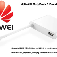HUAWEI MateDock 2 Docking Station +WiFi 3 Mobile router USB-Charging data transmission, projection and other multi-scene needs