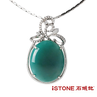 石頭記 台灣藍寶項鍊-雍容華貴-唯一精品