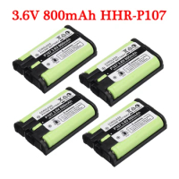 4pcs/set NiMH 3.6V 800mah Cordless Phone Battery For Panasonic HHR-P107/HHRP107A/1B HHRP107A/1B P107 Wireless Home Phone battery