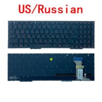 New US Russian Laptop Backlit Keyboard For ASUS ROG Strix GL553 GL553VD GL553VE GL553VW GL753 GL753VD GL753VE GL753VW Series