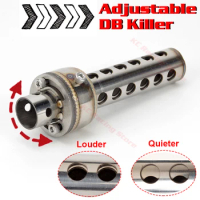 Rotating Adjustable Motorcycle Auto Exhaust 48mm DB Killer Muffler Silencer Sound Reducer for Yoshimura for SC for Akrapovic