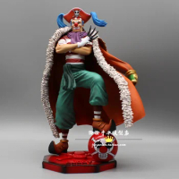 One Piece Buggy Figure New Four Emperors Clown Buggy Deliver Oka Shichibukai 26cm Pvc Collect Model Toys