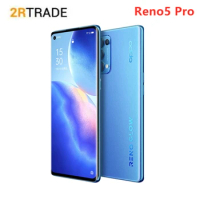 Oppo Reno 5 Pro 5G Smart Phone 6.55" 90HZ OLED Screen 64.0MP Camera MTK 1000+ 4350 mAh battery 65W Super Charger