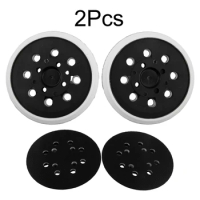 2pcs 5Inch 125mm 8 Holes Backing Pad Hook And Loop Sanding Pads For Bosch PEX 300 AE 400 AE 4000 AE Sander Polisher Backing Mat