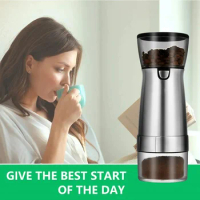 Electric Coffee Grinder Portable Grinder Professional Stainless Steel Grinding Core Small Coffee Bean Grinder Coffee Utensils