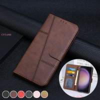 For Motorola Moto G14 Case Flip Wallet Book Cover on For Coque Motorola G14 Phone Case MotoG14 G 14 Leather Protective Cases