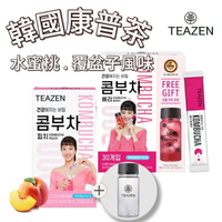 【首爾先生mrseoul】韓國 TEAZEN 康普茶 桃子/莓果風味 30入 酵素飲