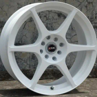 All White XXR 17 Inch 17x8.0 4X100 4X114.3 Car Alloy Wheel Rims Fit For Honda