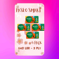 4 (Pack) TISU TISSU TISSUE PASEO SMART 500+40 LBR 3 PLY