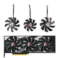 New CF8015U12S CF9015H12S RTX3060 graphics card fan suitable for AXGAMING RTX3060 3060ti 3070 3070ti X3 LHR graphics card fan