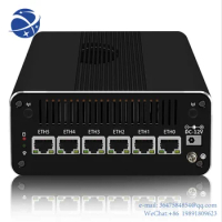 YunyiMicro Firewall Appliance Mini PC, VPN, Router PC, i7 1355U i5 1335U i3 1315U U300 AES-NI 6xIntel 2.5GbE I226-V LAN TF