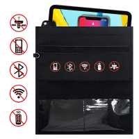 【HOT stock car key cover】 Signal Blocking Bag Mobile Phone Anti-radiation Signal Shielding Bag Farad