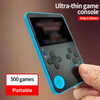 Máy Chơi Game Video Cổ Điển Máy Chơi Game cầm tay, 500 trong 1, Màn hình 2,4 inch, Thích hợp cho trẻ