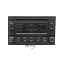 For Passat B5 Golf MK4 Jetta MK4 Polo RCN210 Bluetooth-compatible MP3 USB Player CD MP3 Radio