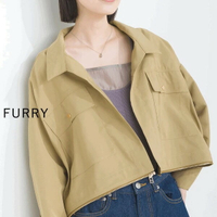 綺丹尼 日本FURRY 2-way俏皮夾克 外套 3色 日本🇯🇵直送