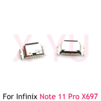 10PCS For Infinix Note 10 11 12 Pro X697 X693 X663 X692 USB Charging Connector Plug Dock Socket Port