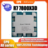 Processeur Ryzen 7 7800X3D R7 7800X3D, 4.2 GHz, 8 cœurs, 16 fils, 5nm, PCIEpig, 120W, 96M, 100-100000910 LGA AM5, sans venti