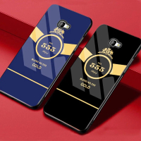 Ốp Lưng Cho Samsung J7 Pro, J7 Plus, J7 Prime Lưng Kính Cường Lực, In Hình 3D, Thiết Kế Độc Quyền