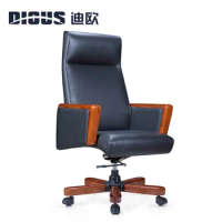Boss Chair Comfortable Office Cowhide Computer Chair
