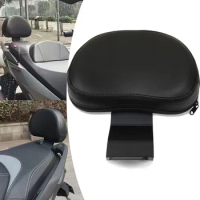 Black Leather Motorcycle Accessories Rear Passenger Backrest Back Pad Seat Backrest For VOGE SR250GT SR 250GT
