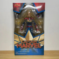 Captain Marvel Figure SHF Carol Danvers Action Figure Collectible Model Toys
