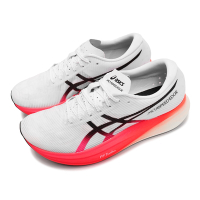 Asics 競速跑鞋 Metaspeed Edge 男鞋 白 紅 步頻型 碳板 厚底 路跑 運動鞋 亞瑟士 1013A116100
