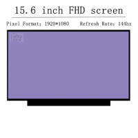 for HP Pavilion Gaming 15-dk1059ur 15.6'' 144Hz Full HD LCD Screen Display IPS LED Panel Matrix 40 pins