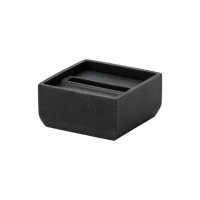 【日本ideaco】方形下降式沉蓋砂岩餐巾紙盒(下壓式 抽取 衛生紙 方型 天然 石材)