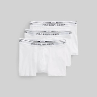 Underwear TRUNKS Stretch Cotton Trunk 3-Pack กางเกงชั้นใน Trunks รุ่น MAPOUND0S720194 สี 100 WHITE