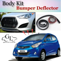 For Hyundai Atos Eon Bumper Lip / Front Spoiler Deflector For TopGear Friends Car Tuning View / Body Kit / Strip Skirt