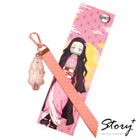 【STORY ACCESSORY】鬼滅之刃織帶鑰匙圈(禰豆子款)