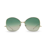 แว่นตากันแดดสเปกเตอร์ รุ่น "See You Soon" สี Gold & Gradient Green