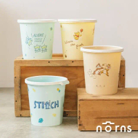 迪士尼垃圾桶- Norns Original Design Disney正版授權 壓圈設計垃圾筒 收納盒 小熊維尼 奇奇蒂蒂 三眼怪 史迪奇-奇奇蒂蒂