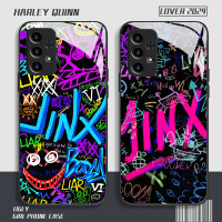 เคสโทรศัพท์, สำหรับ SAMSUNG Galaxy A72, A52s, A52, A32, M52, M32 4G และ 5G, Jinx LOL กราฟฟิตี้สีสันส